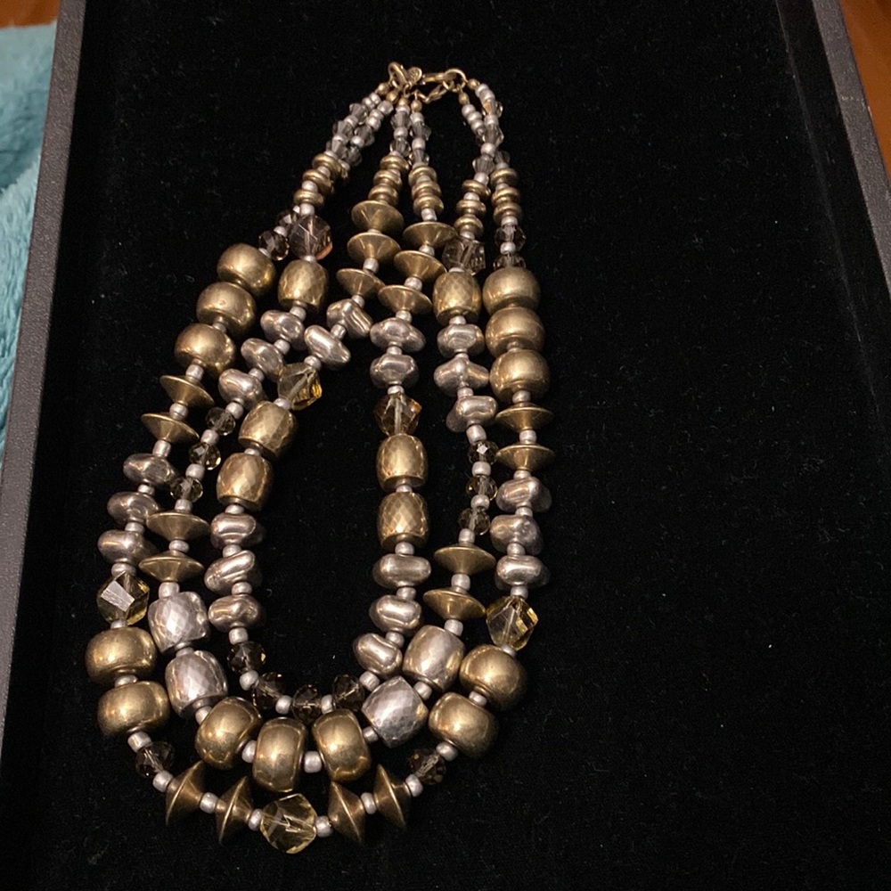 116N Premier Designs “Gold Mine” necklace